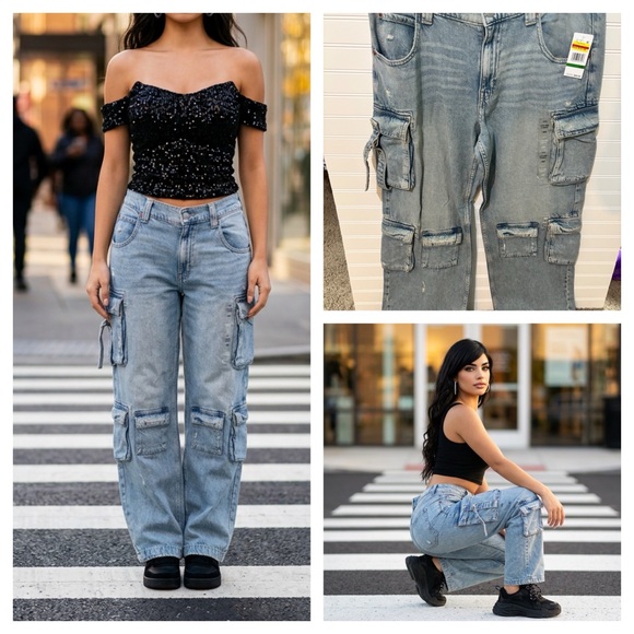 Aeropostale Denim - Aeropostale Women's Boyfriend Jeans in Light Blue